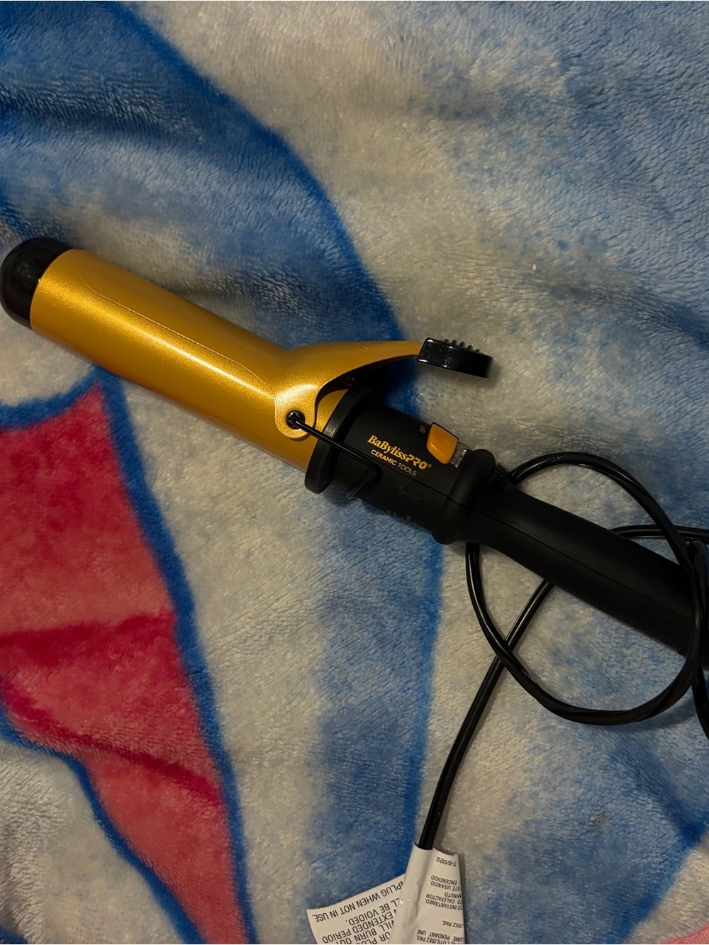 BaByliss Pro Ceramic Curling Iron Curling 1 1/4